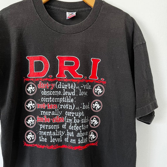 Vintage 90s D.R.I. Shirt Dirty Rotten Imbeciles MDC Millions of 