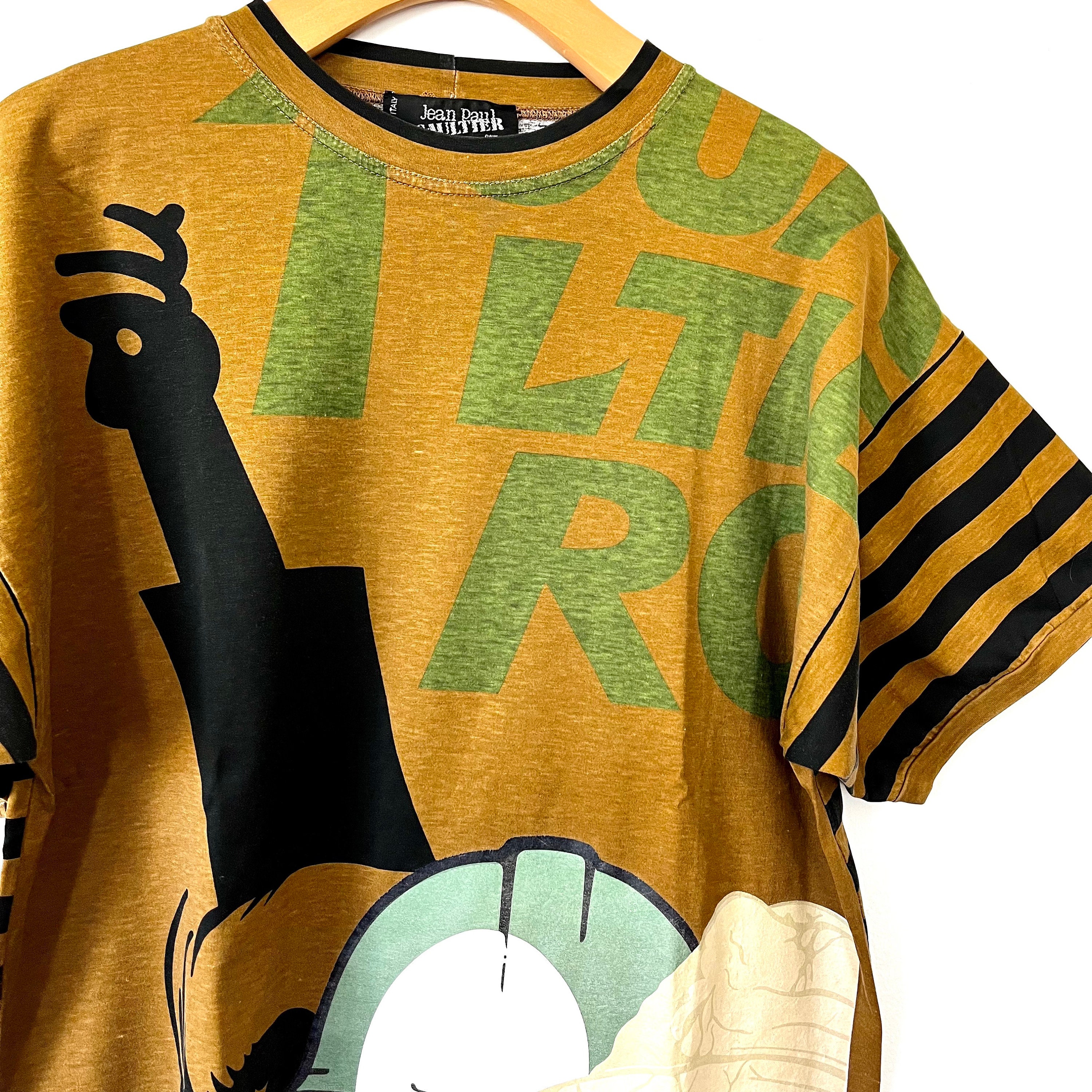 Vintage 80s Jean Paul Gaultier Equator Allover Printed Shirt - Etsy