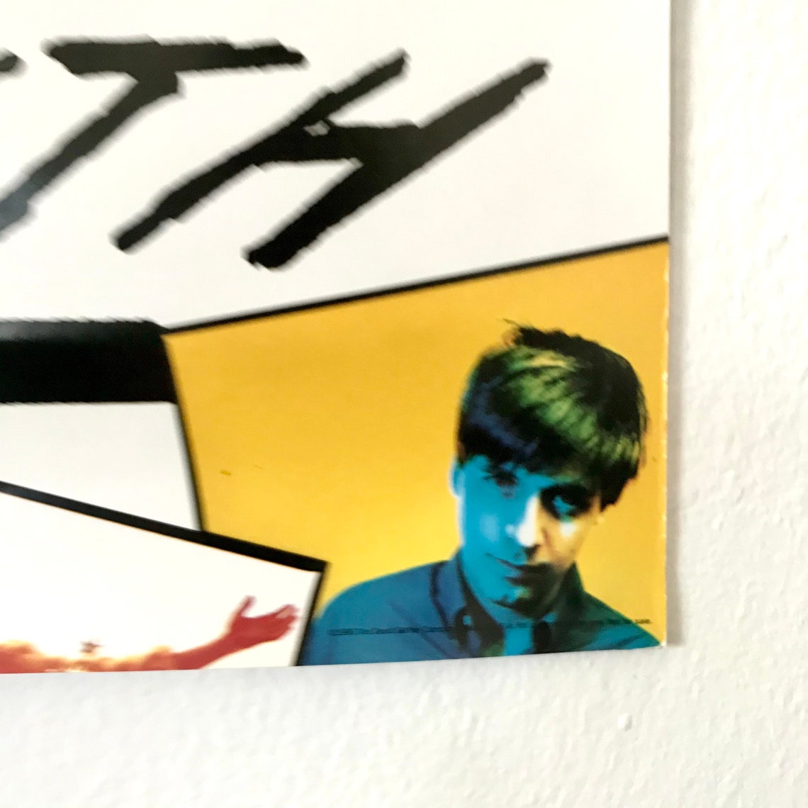 Vintage 1990 Sonic Youth Goo Promo Poster Kim Gordon Thurston Etsy Israel
