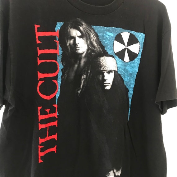 80s 90s ヴィンテージ THE CULT Tシャツvintage 希少 黒