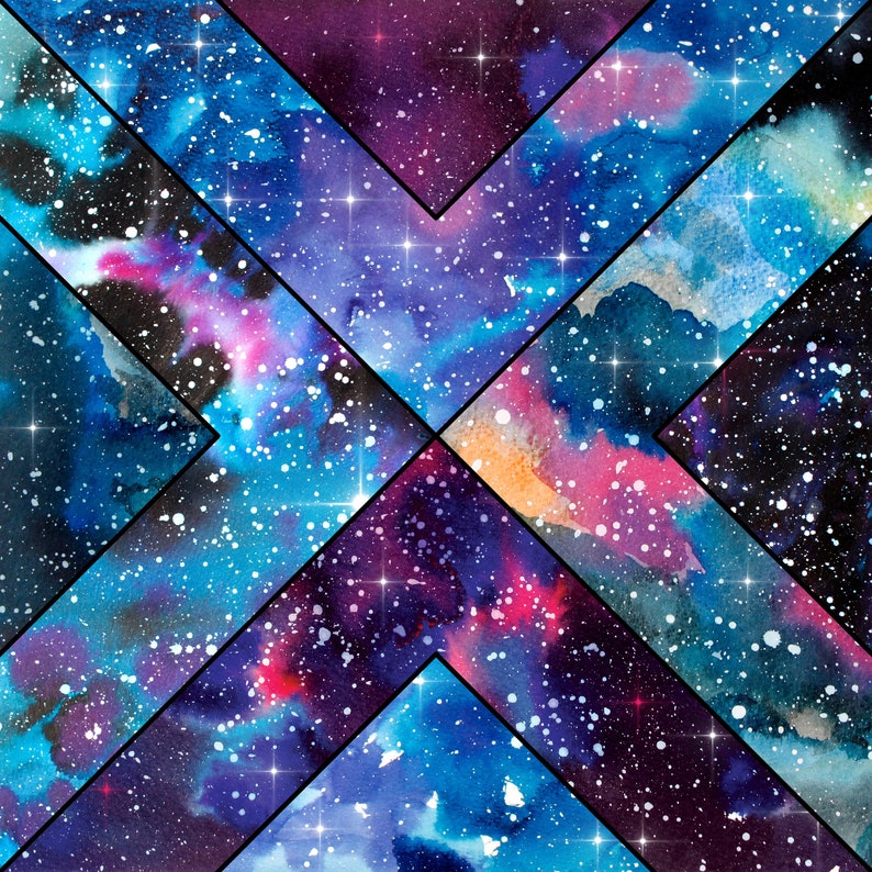 Galaxy Patterns Adhesive Vinyl & HTV/Patterned Vinyl Etsy