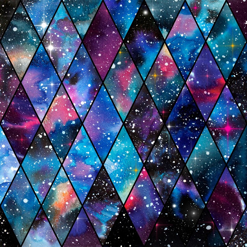 Galaxy Patterns Adhesive Vinyl & HTV/Patterned Vinyl Etsy