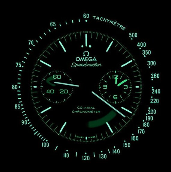 22 Sq. Omega Speedmaster Dark Side of 