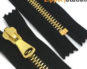ONE METRE No10 XXX HEAVY DUTY VISLON ZIP 10mm Continuous chain