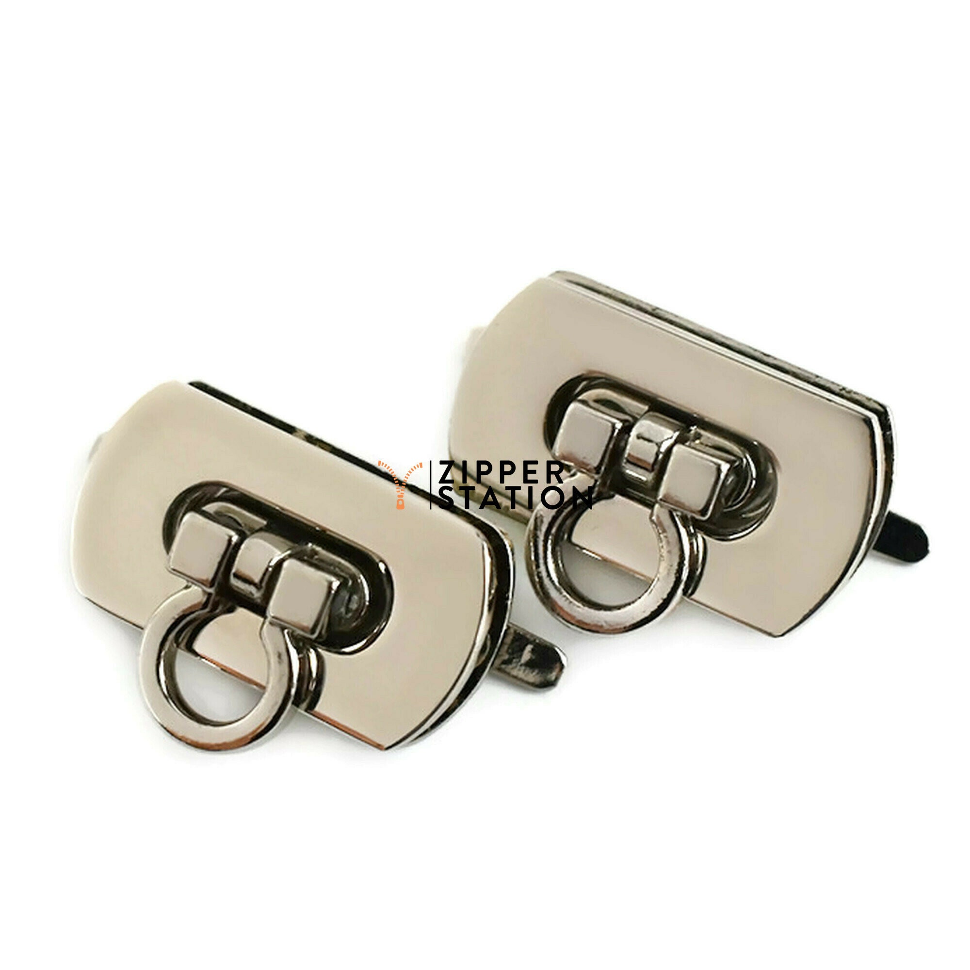 Purse Lock Turn Lock Clasp Purse Closure Twist Lock Leathercraft Accessory  Purse Lock – SnapS Tools