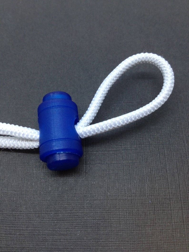 Toggle Cylinder Cord Lock End Spring Stopper - 18 Colours in Packs of 2 ...