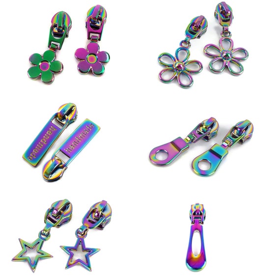 Rainbow Zipper Pulls For 5 Nylon Continuous Zip Zip Sliders Etsy Australia Rainbow Zipper Pulls For 5 Nylon Continuous Zip Zip Sliders Etsy Australia