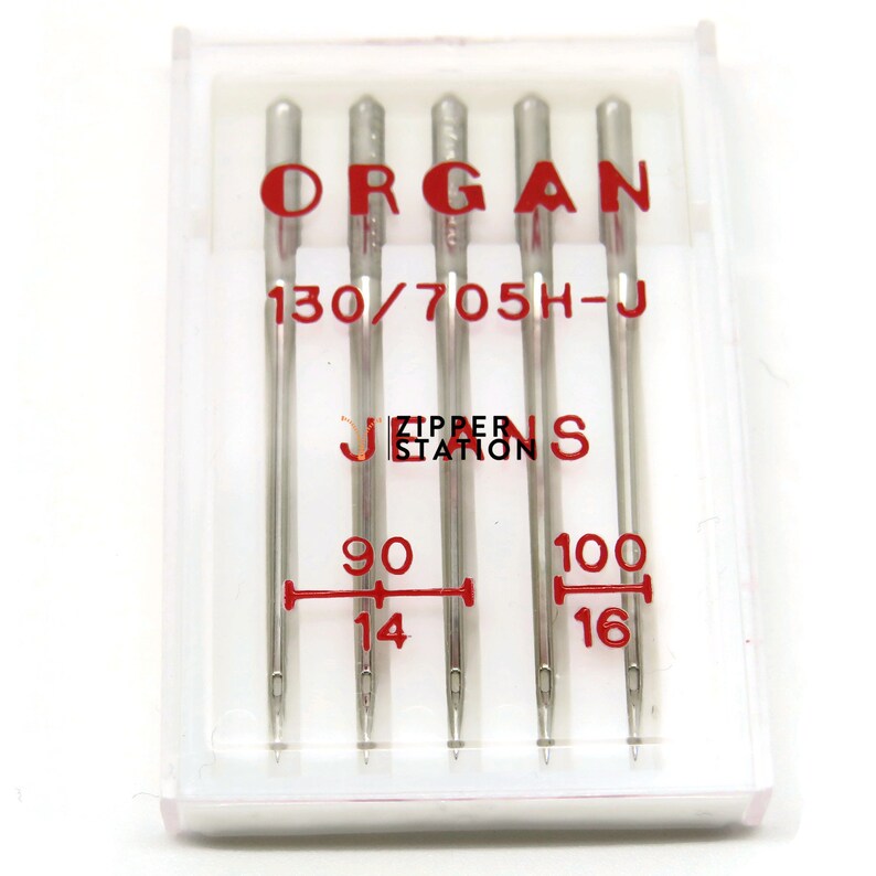 Organ Domestic Sewing Machine Needles Jersey Jean and Etsy
