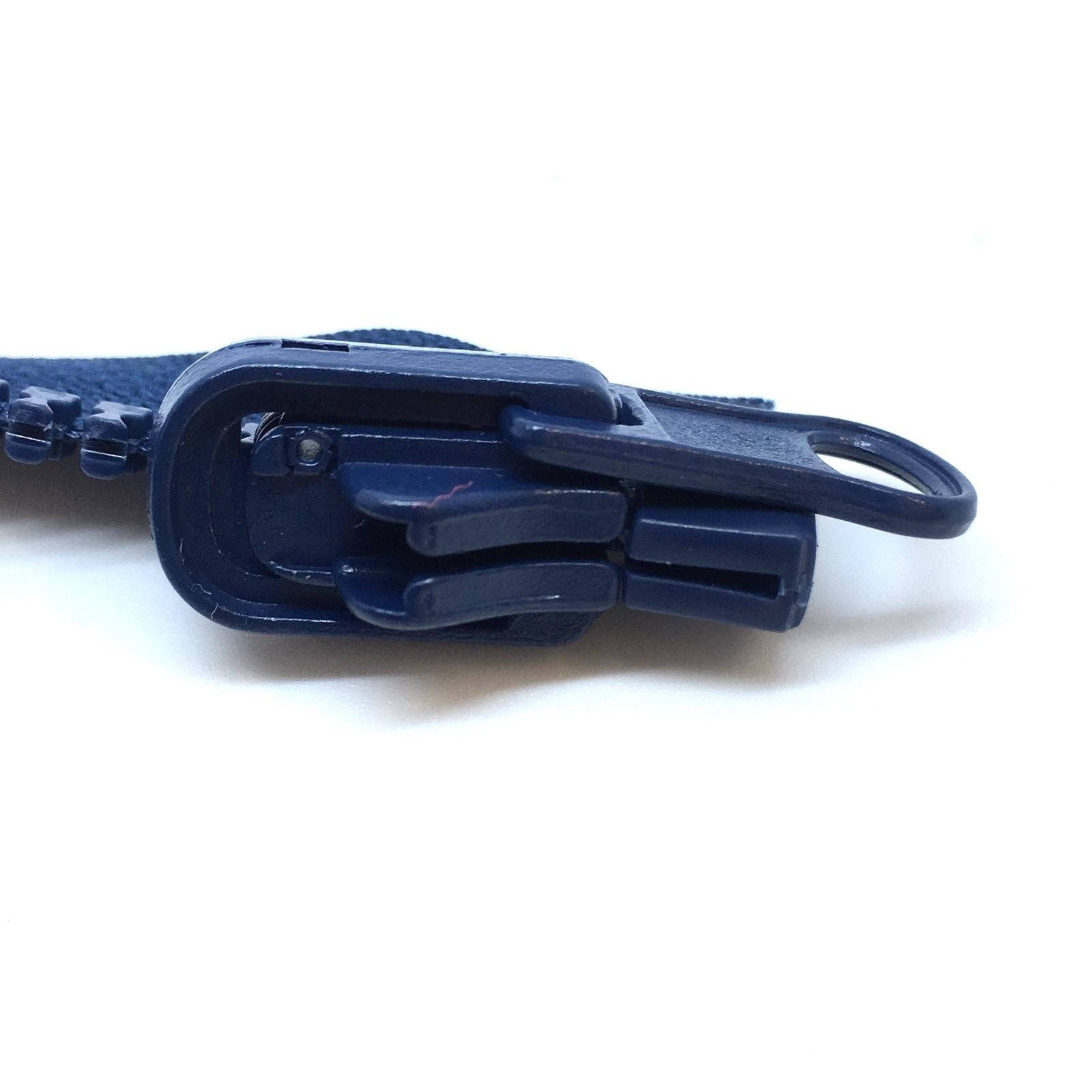 Reversible #5 Zip Pull Repair Set - 1 Zip slider/2 stops for Chunky Plastic  Zip