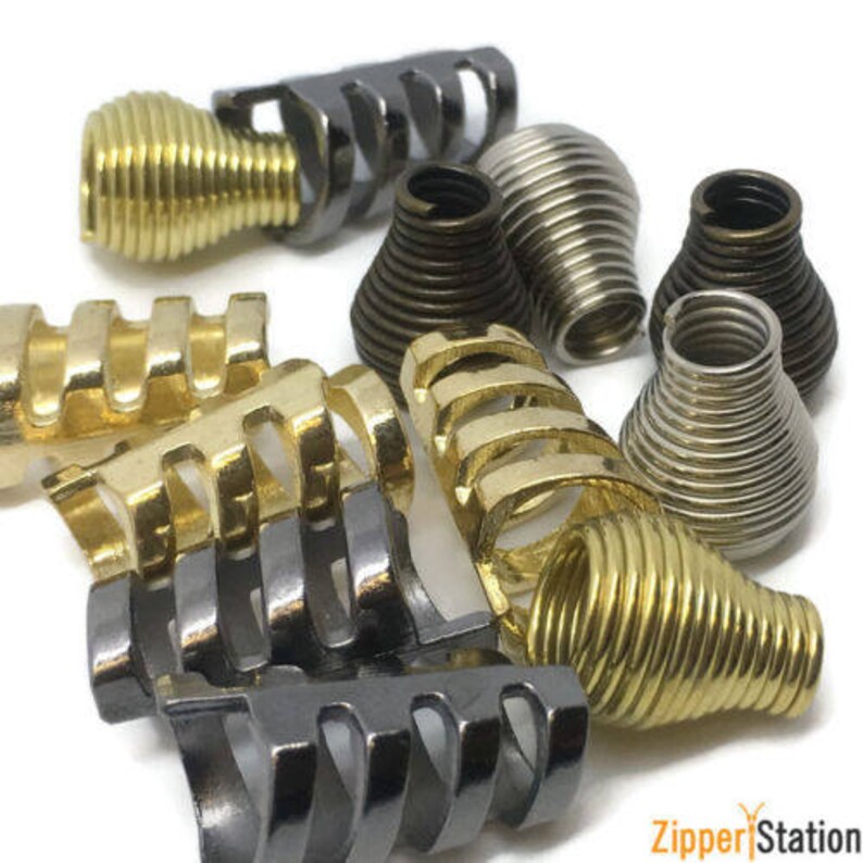 Metal Cord End Toggles Clothing Draw String Pull Cord Etsy UK