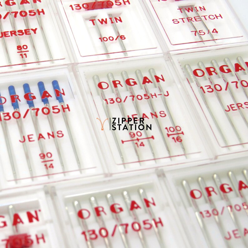 Organ Domestic Sewing Machine Needles Jersey Jean and Etsy