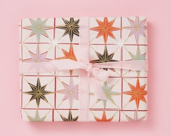 Star - Christmas Gift Wrap