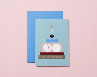 Happy Birthday - Cake card