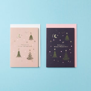 Walking in a Winter Wonderland - Christmas card /Pack