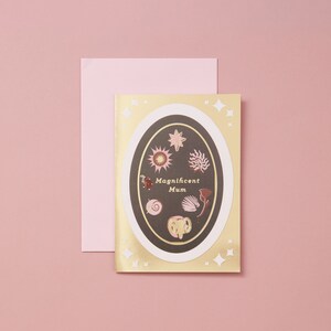 Magnificent Mum Card | Greetings Card | Mother's Day Card | Step Mum Card | Grandfma Card | Card for Mum