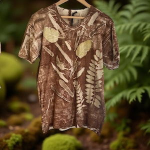 Camiseta de algodón con estampado ecológico