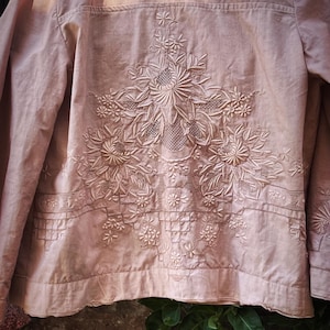 Upcycled Bohemian Clothing, Boho Woman Uocycled Vintage Jacket, Sustainable Clothing, Handmade Top, Women&#39;s Clothing, Wearable Art