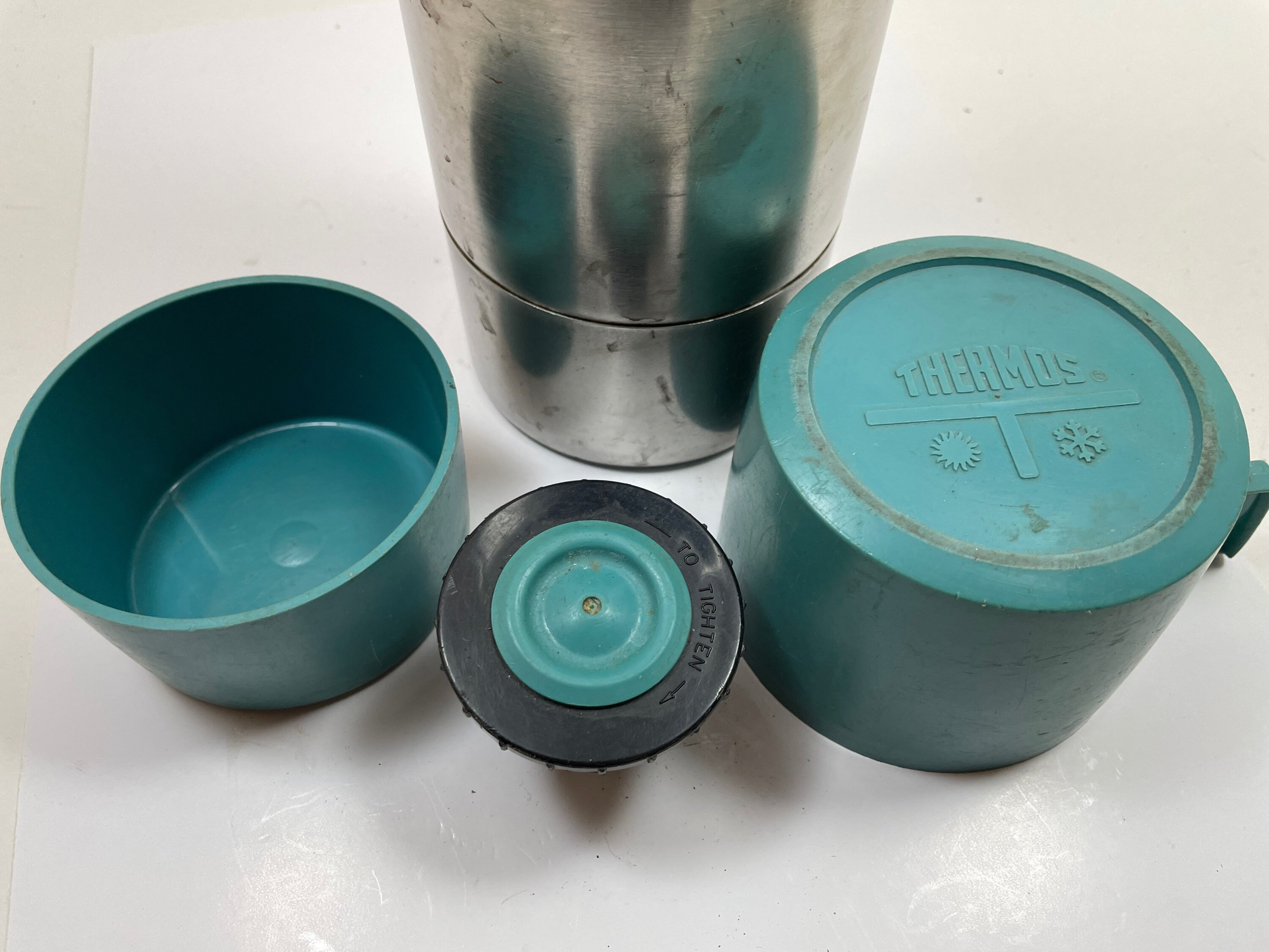 Vintage Thermos King Seeley Quart Size Vacuum Bottle 2464S Etsy