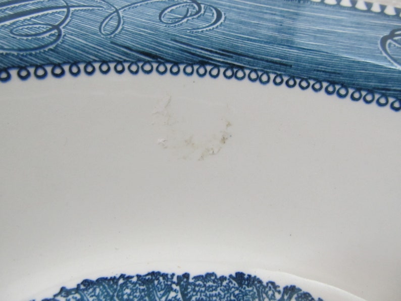 10 Vegetable Bowl Royal China Currier /& Ives Large Serving