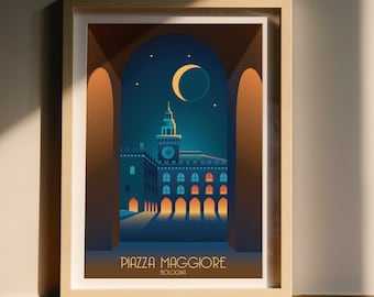 Bologna at midnight