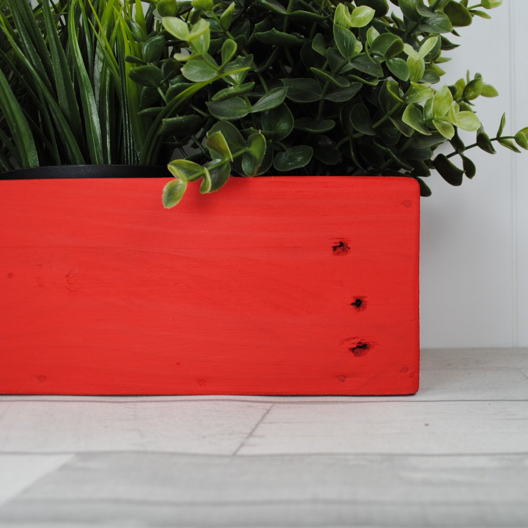 Pallet Wood Window Box Painted Wall Box Hand Made Wall Etsy UK