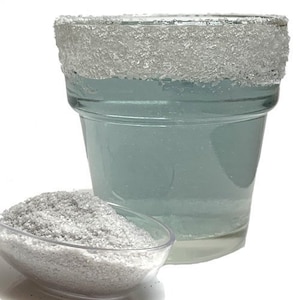 Snowy River Silber Cocktailsalz (1x4oz) - Ganz natürliches Silber Margarita Cocktailsalz für Rimming Margaritas - Silbersalz, Getränke Rimmer