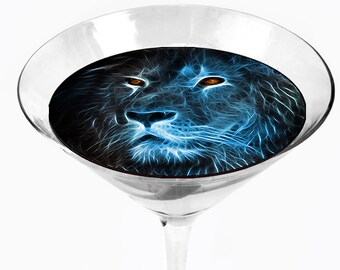 Topper per cocktail Snowy River Leone (confezione da 1 x 6)