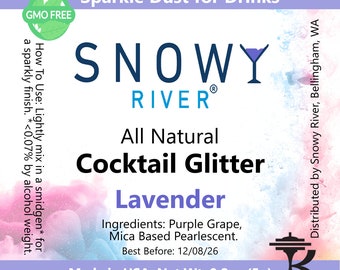 Snowy River Purple Cocktail Glitter