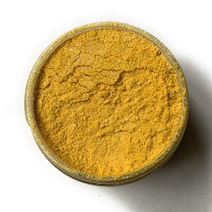 Ultimate Baker Natural Citrine Food Color Shine (12g), natural citrine airbrush color, citrine gel paste, kosher food coloring