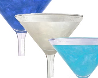 Snowy River All  Natural For Him Gender Reveal Cocktail Glitter Pack, natural beverage glitter, baby reveal parties