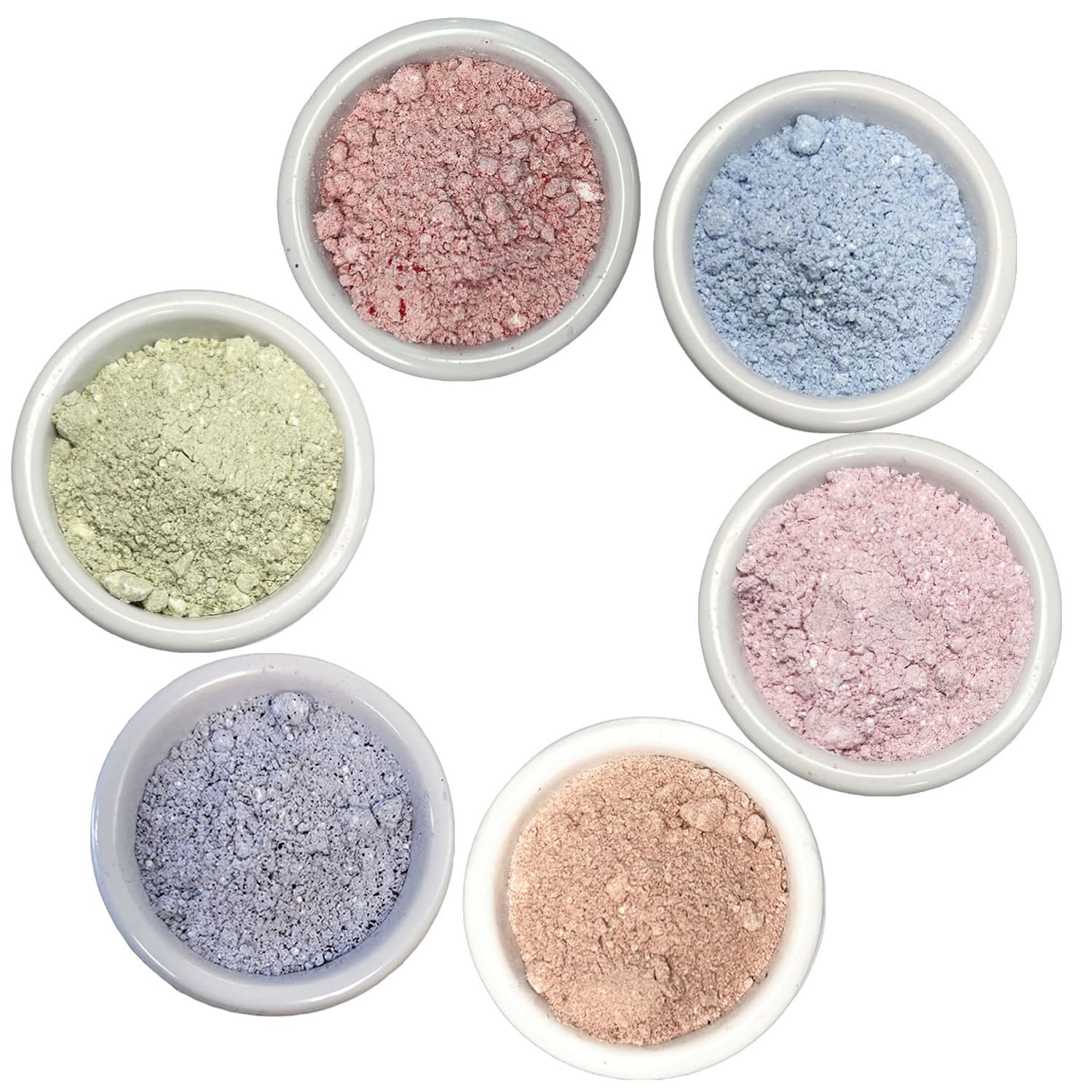 Ultimate Baker Colored Powdered Sugar Mixed Pack (6x4oz), Naturally ...