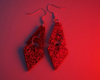 Ace of Hearts Earrings