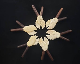 Simple Buffalo Bone and Sono Wood Kuripe