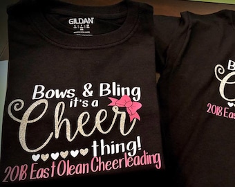 Bows & Bling it's a Cheer Thing SVG - DIGITAL DOWNLOAD