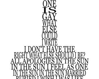 All Apologies Lyrics Etsy