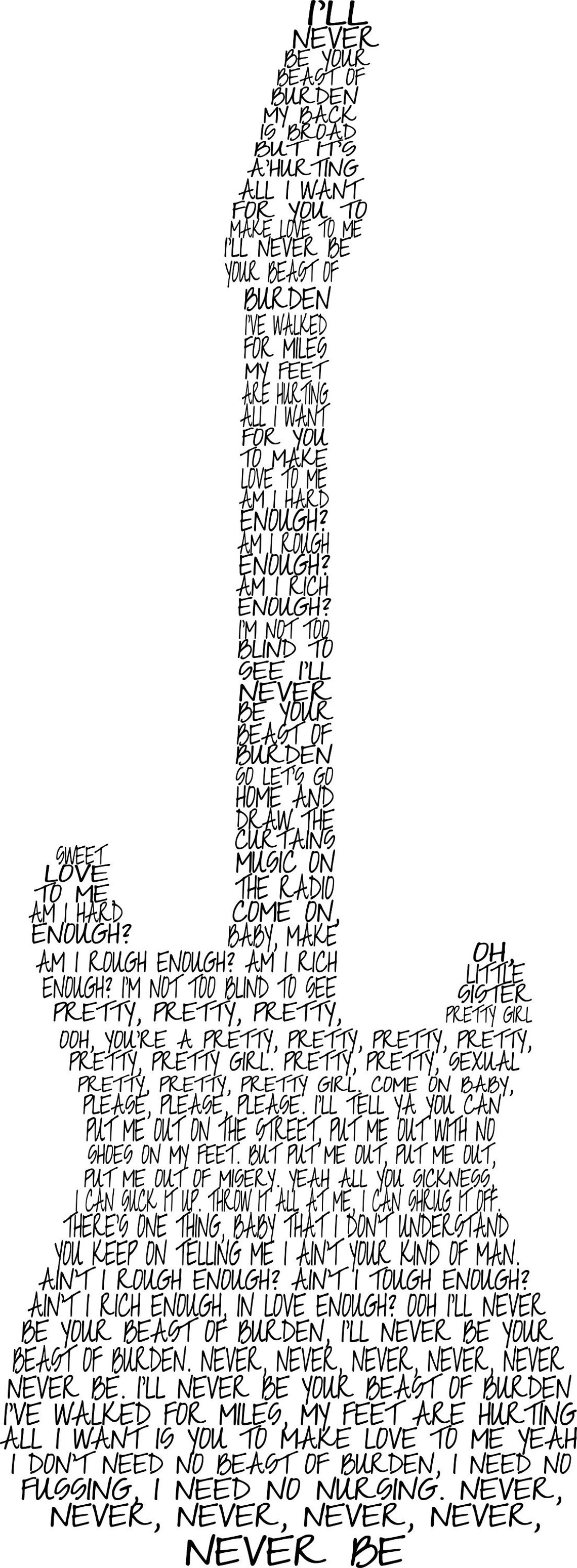 Beast of Burden SVG Etsy