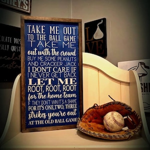 Take Me Out to the Ball Game SVG
