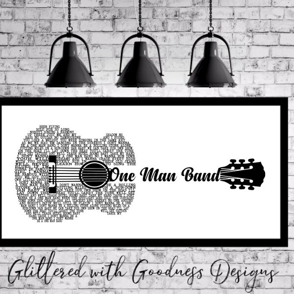 One Man Band SVG - DIGITAL DOWNLOAD