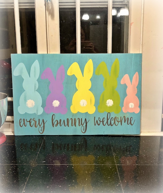 Free Free Every Bunny Welcome Svg 312 SVG PNG EPS DXF File