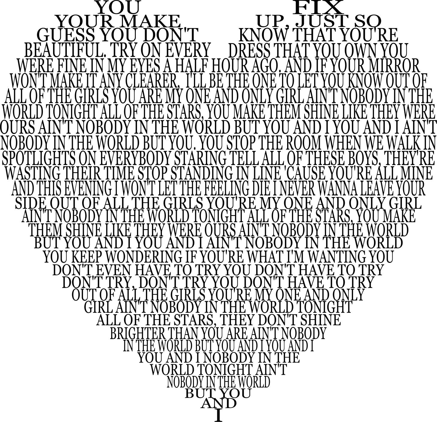You And I Song Lyrics Svg Etsy You And I Song Lyrics Svg Etsy