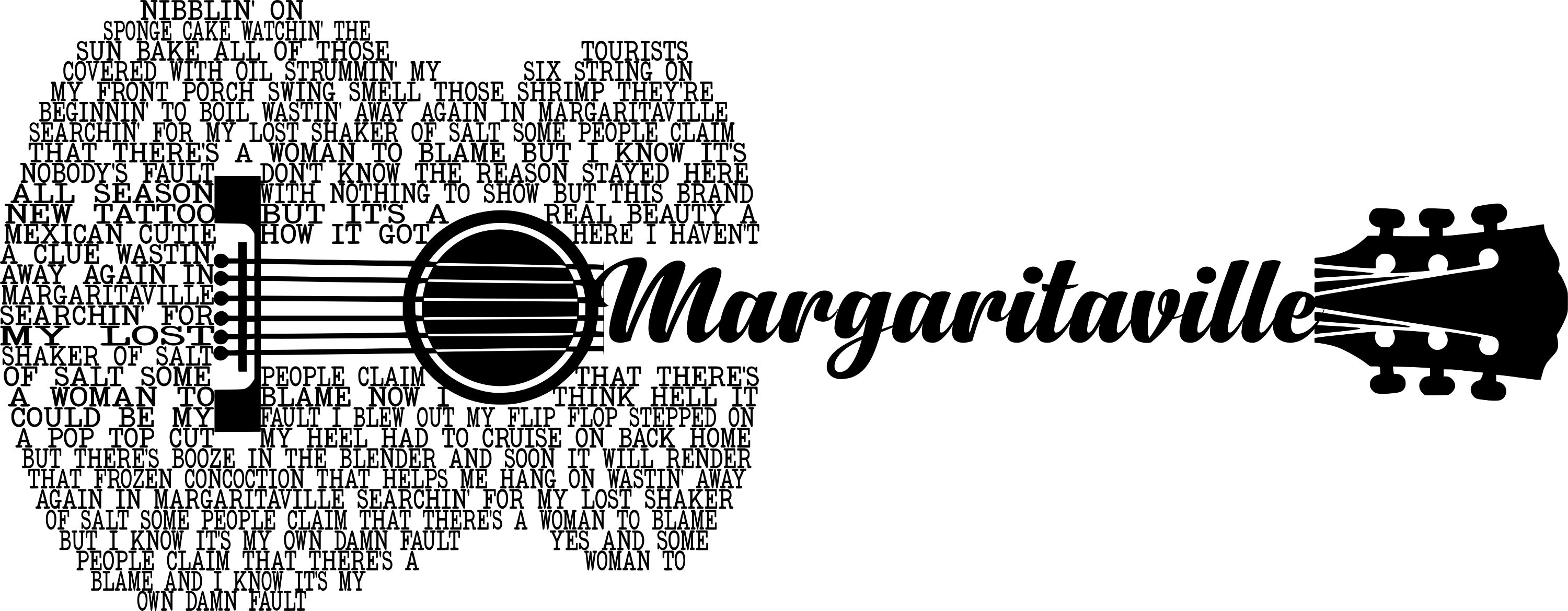 Margaritaville Vinyl Decals