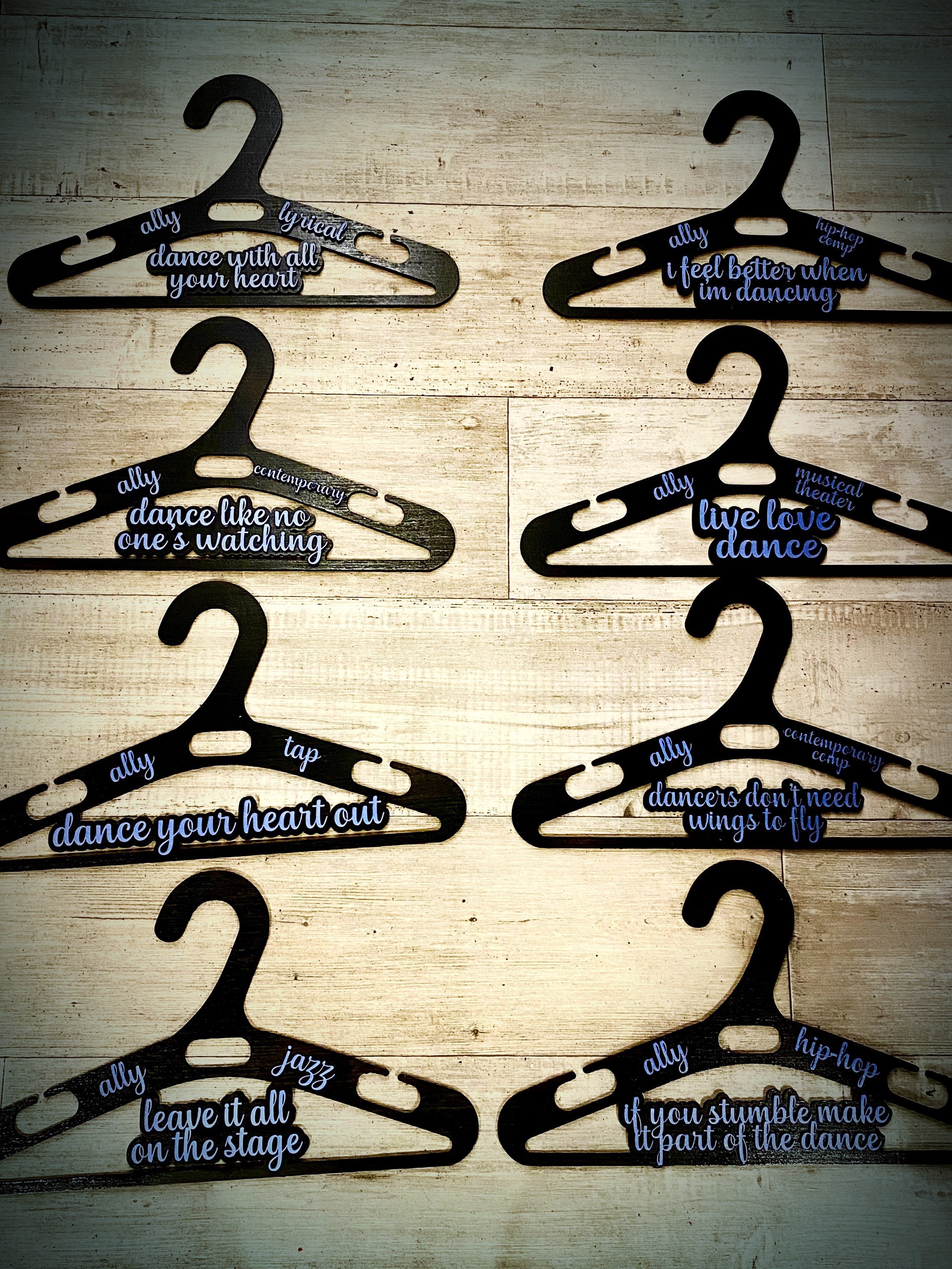 Dance Hangers SVG Laser Hanger File Hanger Cut File Costume Etsy