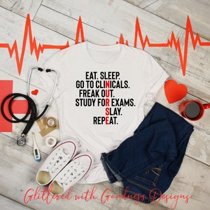 Nursing Student SVG, Funny Nursing Student Shirt, Clinicals SVG, Nursing Clinicals Shirt SVG