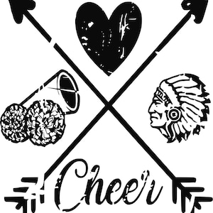 Cheer Warriors SVG - DIGITALER DOWNLOAD
