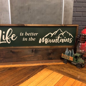 Life is Better in the Mountains SVG