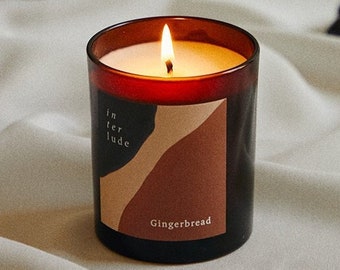 Gingerbread Scented Candle | Soy Wax Scented Candle | Autumn Candles | Home Fragrances | Fall Candle | Gift for Her | Gourmand Candles