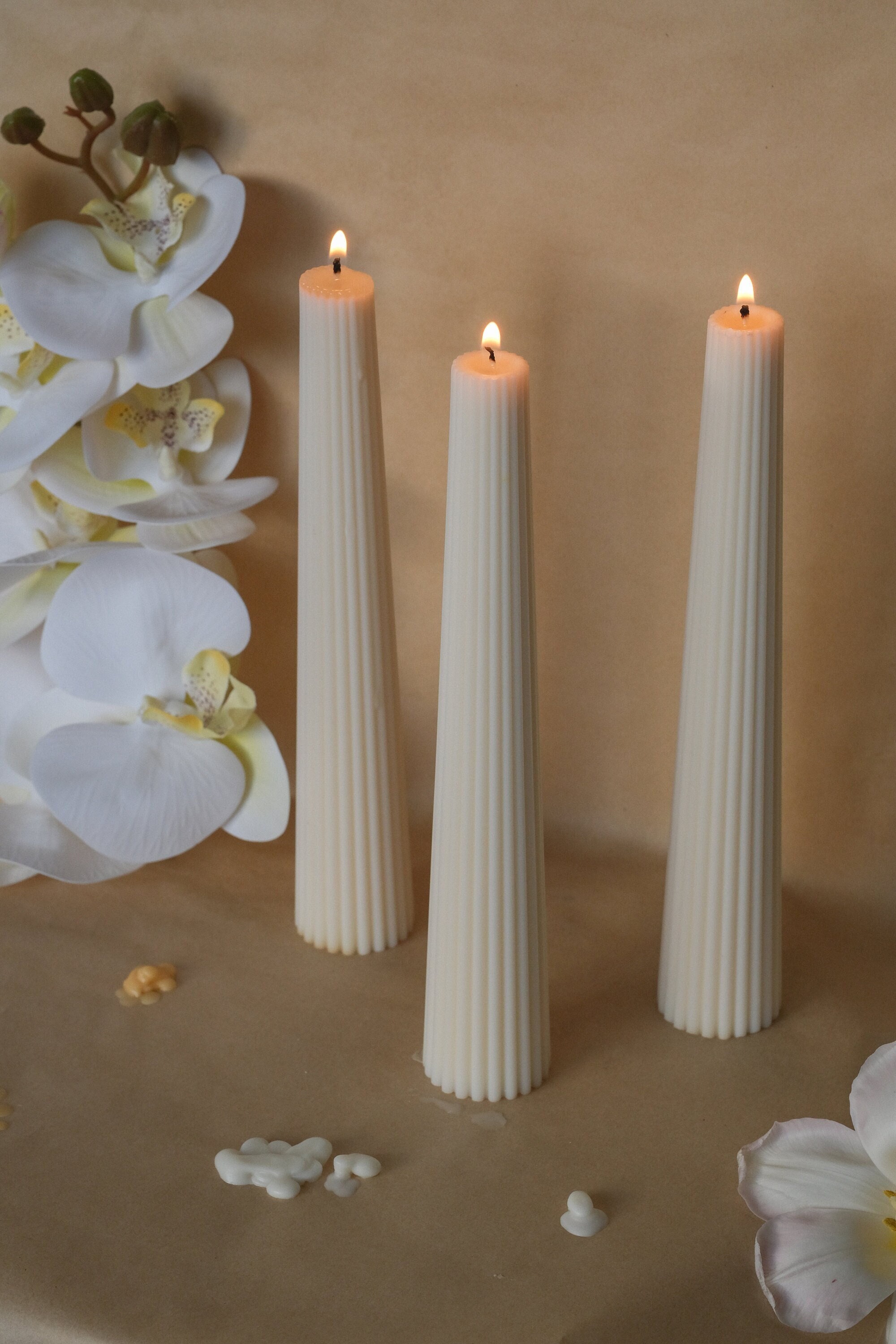 Easy to Use Taper Candle Molds Craft Beautiful Candles Every