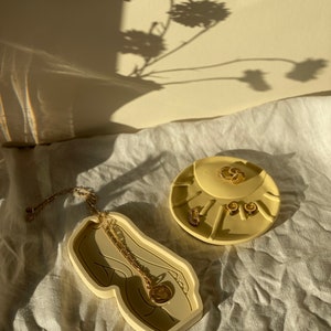 Jewellery Trinket Dish Sun Shaped Handmade Jewellery Trinket Dish Rings Trinket Dish image 4