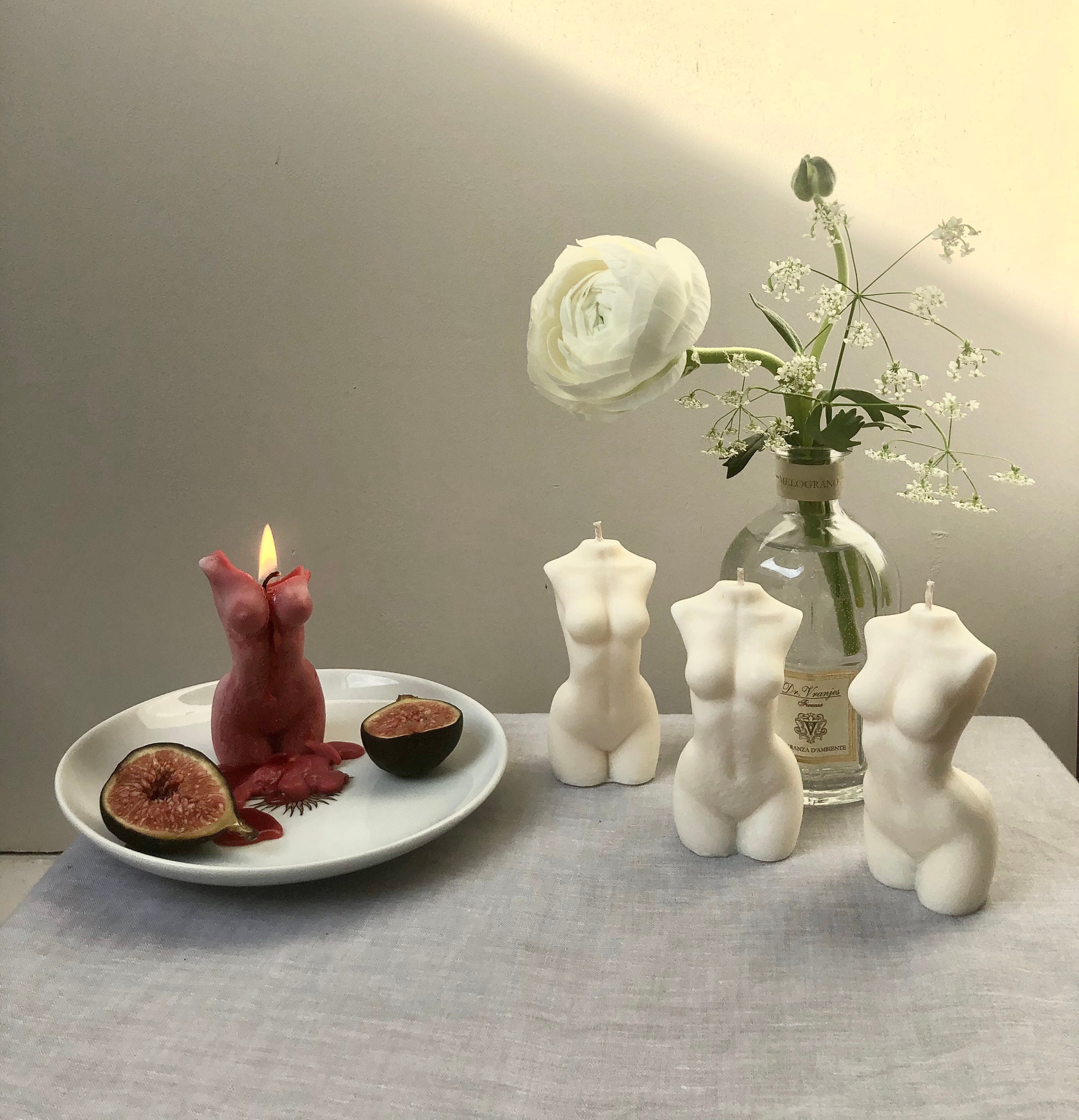 Body Candle Godess Candle Female and Male Candle Soy wax Candles Home