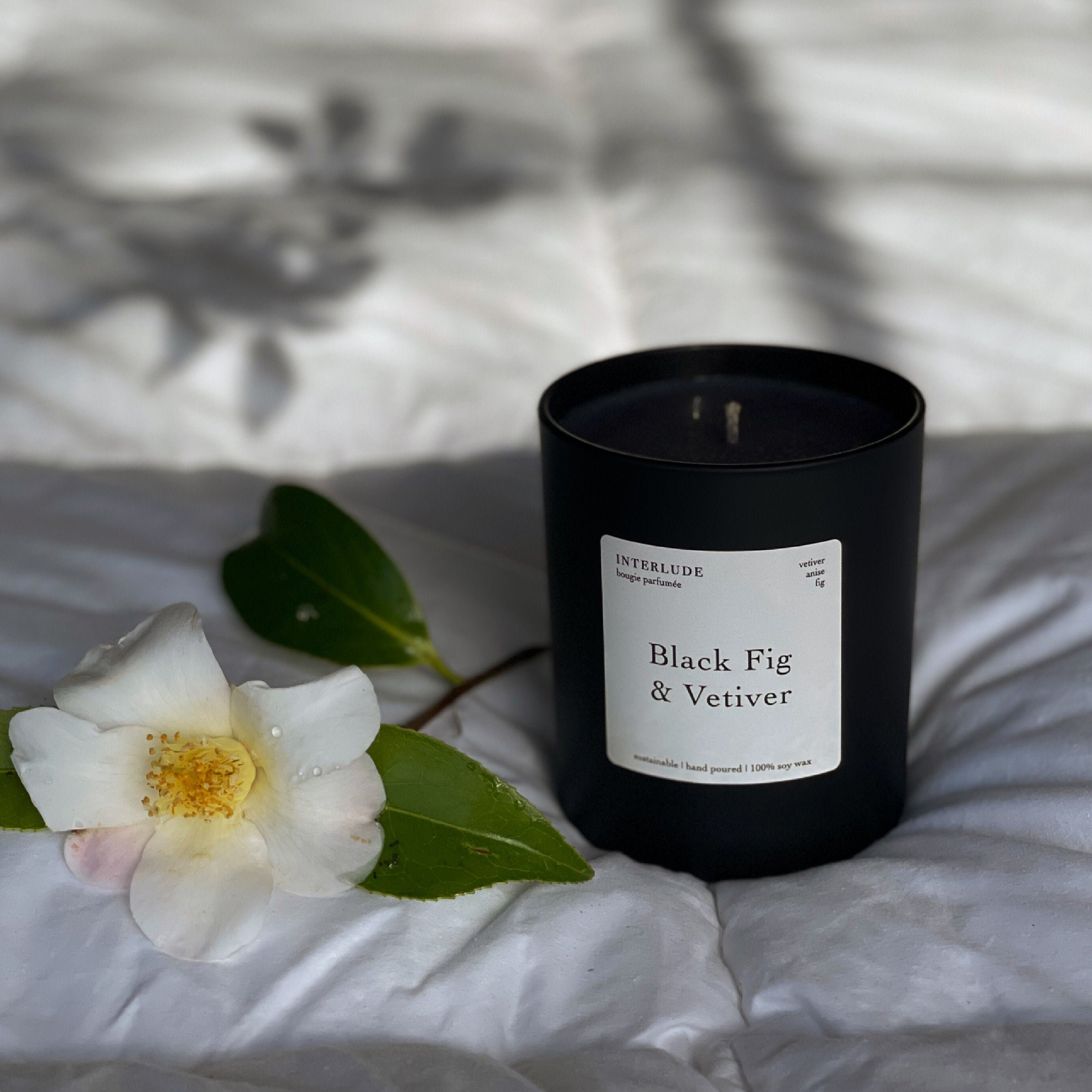 Black Fig And Vetiver Soy Wax Candle Hand Poured in London Etsy